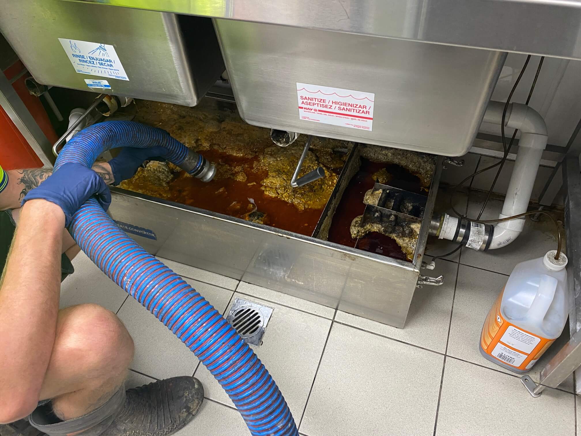 Grease Trap Cleaning in Mandan